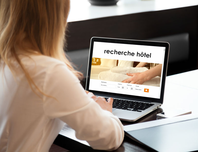recherche hotel en ligne